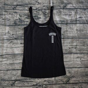 Chrome Hearts Black Tank Top